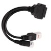 3pin 4pin Motorcycles OBD OBD2 Adapter Cable Easy Fault Detection