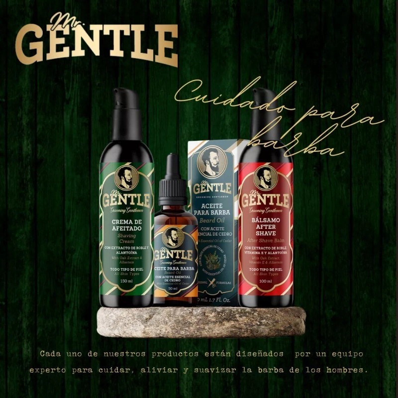 Mr Gentle Gel/shampoo Refrescante Para Piel Y Cabello 400ml