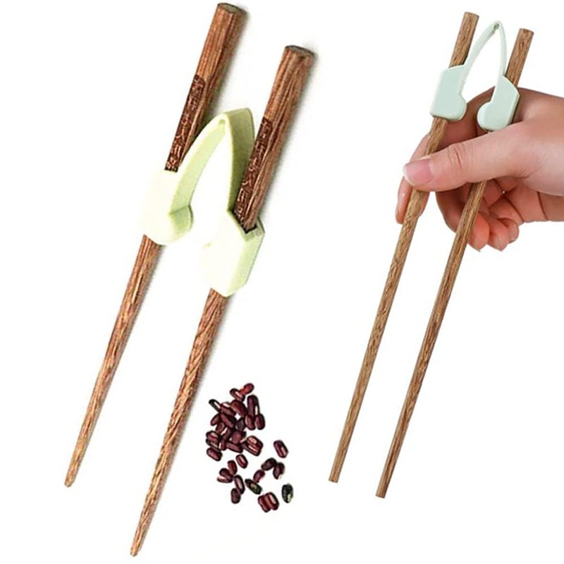 Chopstick Helper Training Chopstick Easy-to-Use Learning Chopsticks with 2 Pairs