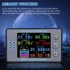 Coulometer Bidirectional Current Detection Memory Function 2.4 Inch Color LCD