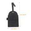 Kisangel Golfing Tee Organizer Tees Holder Golf Bag Tag Pu