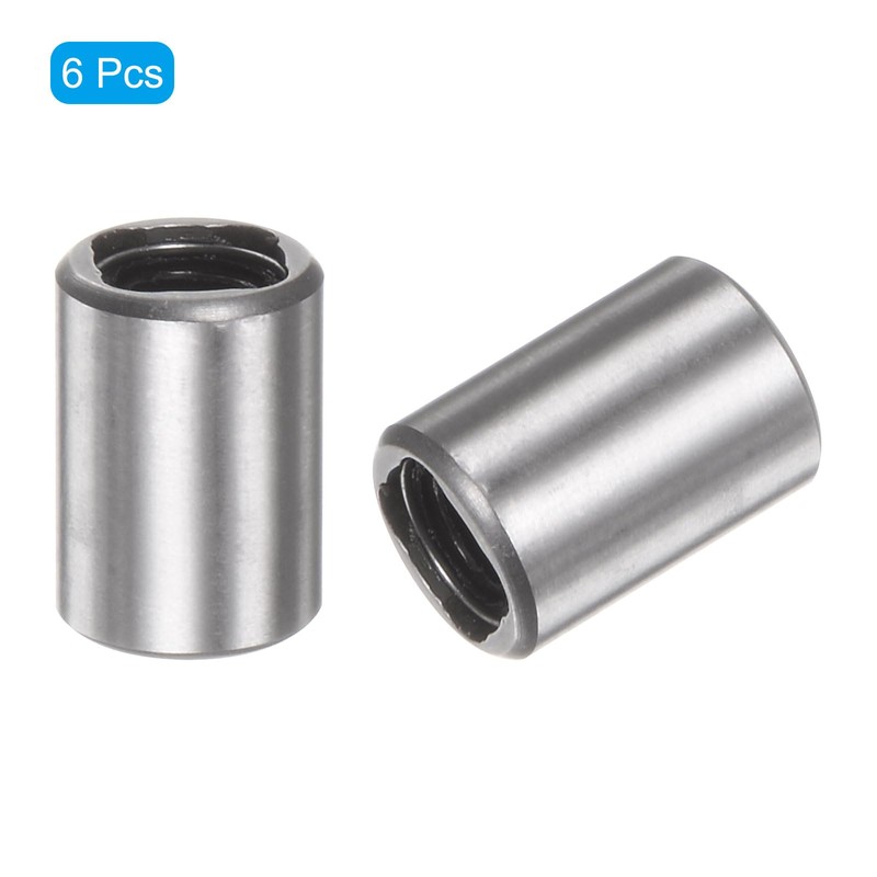 sourcing map 6pcs LM3UU Linear Ball Bearings, 3mm Bore Dia,