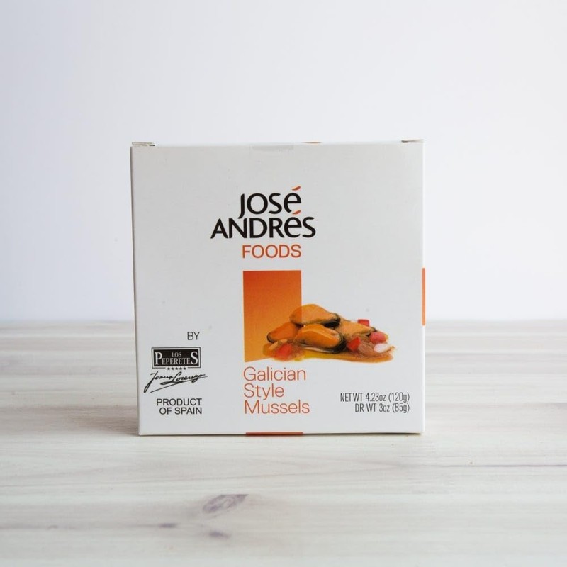 José Andrés Foods Galician Style Mussels, 4.23 oz