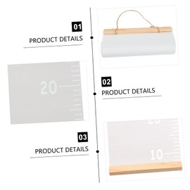 Kisangel Canvas Height Ruler Nursery Height Charts Height Measure Wall Maps Wall Art Decor for Room Kids Cartovot Cartoon Height Growth Chart Ruler Detachable Baby Cloth Pink Wall Hanging