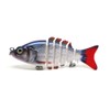 FISHIN ADDICT Swimbait Multi Jointed fishing Lure realistic dace roach