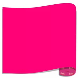 Unbranded Siser EasyWeed Heat Transfer Material - Fluorescent Raspberry - 12 In x  6 Ft Roll