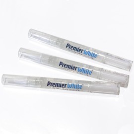 Premiere White Gel Inside Teeth Whitening Pen, 36% Carbamide Peroxide Whitening Strip Kit for Natural White Tooth, Teeth Whitener Solution for Stain Remove, Pack of 3