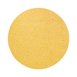 CYS EXCEL Marigold Yellow Colored Sand Vase Filler (1 LB, Approx. 1.25 Cups) | Multiple Color Choices Wedding Unity Ceremony Sand | Fish Bowl & Terrarium Sand