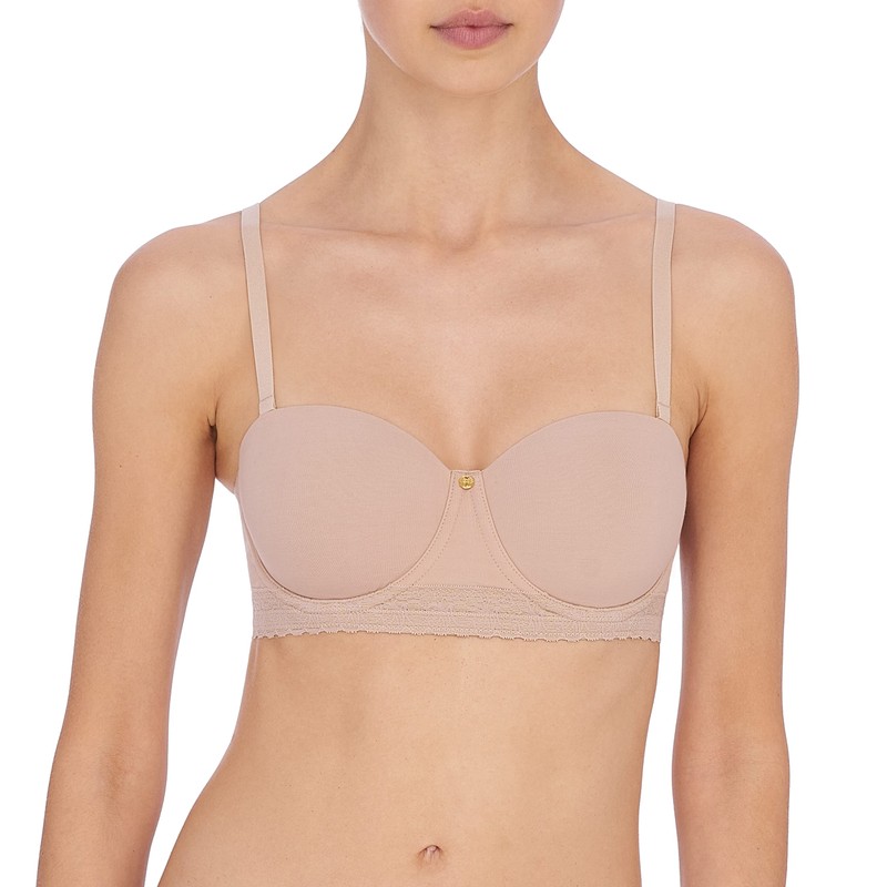 Natori Women's Truly Smooth Smoothing Strapless Contour, Cafe, 36B