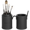 Brush Box Brush Set Travel Case Black 4-Piece Pack (1