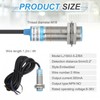 sourcing map Inductive Proximity Sensor,NPN NO M18 DC 6-36V 300mA