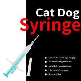 Green Dog Microchip, ISO Microchip Pets for Management and Tracking, Small ISO Microchip ID Tag with Syringe for Identification and Management of Dogs and Cats(100 Pack, 1.4 X 8 mm)