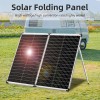 KEPEAK 200W Portable Solar Panel Foldable Off Grid Charger for