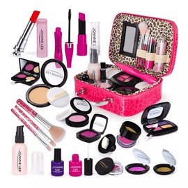 "Juguete de Maquillaje de Belleza Para Niña Rosa "