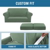 H.VERSAILTEX 3 Piece Stretch Sofa Covers for 2 Cushion Loveseat