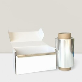 Aluminium Highlighting Foil For Coloring Hair New In Box With Cutter 100m X 12cm