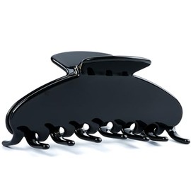 MAORULU Pinzas Para El Cabello Estilo Garra Para Mujer – Pinzas Grandes De Acetato De 4" Para Cabello Grueso, Fino, Rizado Y Largo, Pinzas Duraderas C