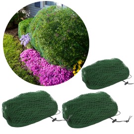 Deer-Terrent Deer Netting – 3 Pack Heavy Duty Bird Netting, Chicken Coop, Fruit Trees, Plants, Plastic Fence, Bird Screen, Outdoor Cover, Garden Protection, Net Material, Plant Barrier (8'x8')