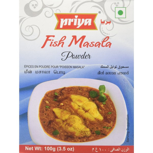 Priya Fish Masala Powder(3.53oz.,100g)