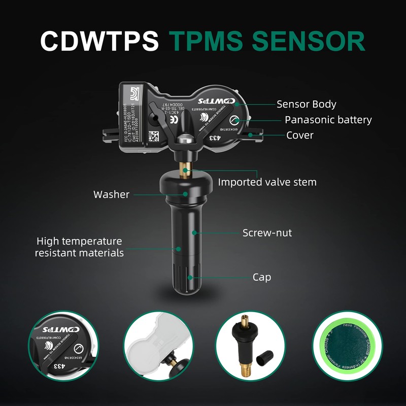 CDWTPS Sistema de Control de presión de neumáticos con Sensor