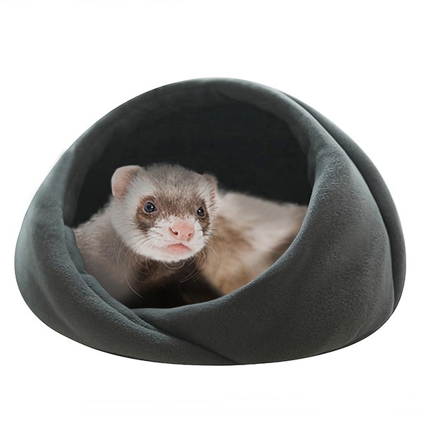 Ferret Bed Cave and Hideouts，Ferret Hideaway Bed Accessories for Cage