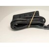 Furnlite, INC Furniture Power - 2 Outlets/2 USB Plugs- Black