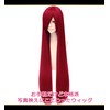 CaseEden 6126 Premium Cosplay Wig, Smooth, Long Hair, 39.4 inches