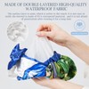 LONGDONG HOMEONE Shower Caps For Women Reusable Waterproof,Satin Lined Large