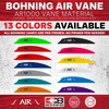 Bohning AIR Vanes, 2" Outdoor Target Vanes, 36pk, Red