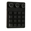 Programmable Keypad 16 Keys 3 Knobs Blue Switch Mechanical Hot