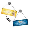 Baby Sleeps - Baby is Awake Reversible Sign with Cord