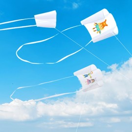 Poket Kite Small Handy Pocket Dragon 80 x 48 cm Includes Polyester Lead with Handle, No Coloured Pens