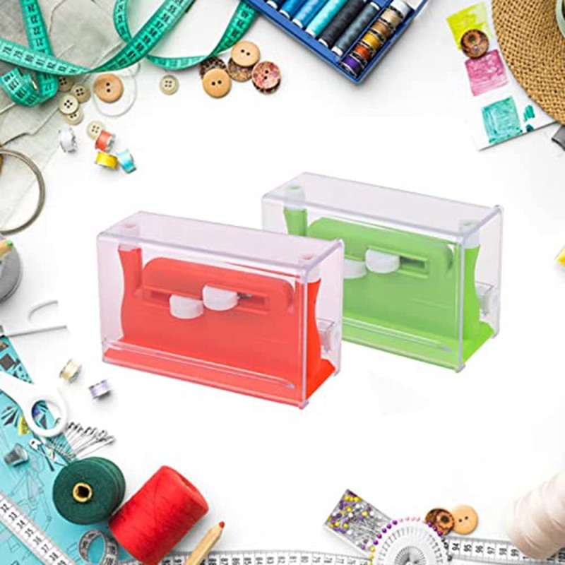 Mifrsnu 2Pcs Automatic Needle Threader,Sewing Tool Needle Threader,Automatic Needle Threaders