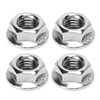 8 Pcs M8 1.25 Threaded Turbo Studs Kit 8mm Metal