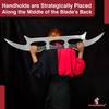 Massive 48 in. Klingon Bat'Leth Style War Sword