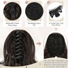 Sofeiyan Ponytail Extension 28 cm Claw Clip in Ponytail Hair