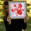 DIAMOND DOTZ Sparkle Garden Crimson Floral Diamond Painting Kits for