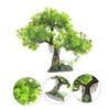 Mobestech Delicate Desktop Aquarium Decor Compact Fish Tank Resin Fake
