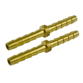 3/16 Hose Joiner/Repair Fitting Double Hose Tail Air Pipe Connector 2 PK FT078