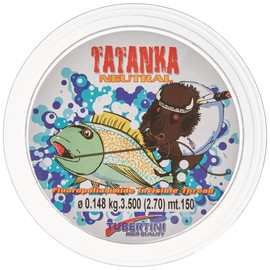 FTM Unisex - Adult 10C4271214C10 Fishing Line Tubertini Tatanka 150 m 0.148 mm/3.50 kg, Colourful, Normal
