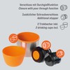 Esbit Edelstahl Isolierflasche Classic 750 ml in Schwarz - für