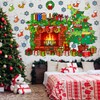 Christmas Bulletin Board Set Christmas Tree Fireplace Bulletin Board Decorations