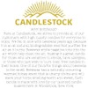Candlestock Handmade Beeswax Square Dripless Unscented Pillar Candle - Set