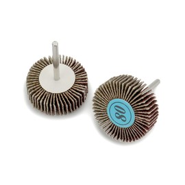 QWORK® Pack of 30 Flap Sanders, Flap Sanders, 32 x 10 x 3 mm, 80 Grit for Rotary Tools