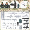 Tuanse 26 Pcs SWAT Team and Military Action Figures Playset