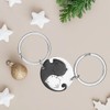 CENPEK 4 Pcs Black And White Matching Puzzle Cat Couples
