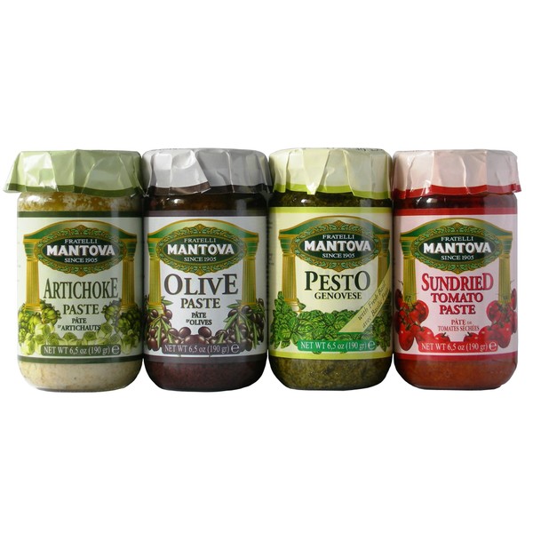 Mantova Italian Mix Pesto (4/6.5 oz Pack)