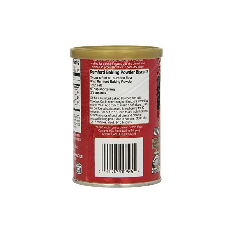 Rumford Baking Powder, 8.1 Ounce