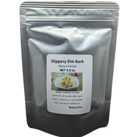Slippery Elm Bark - Dried Ulmus rubra C/S from 100% Nature (1 oz)