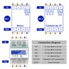 LCD Digital Electricity Meter, 3 Phase Electricity Meter, DIN Rail,